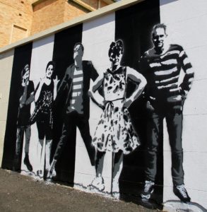 Team Snips mural