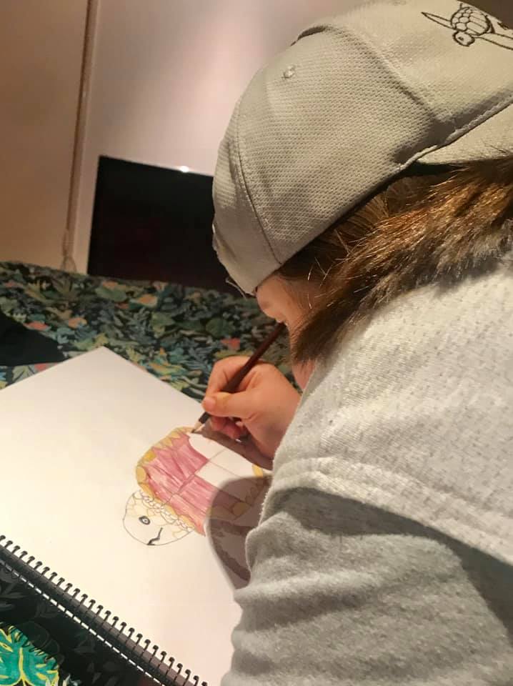 Ruby designing the turtle