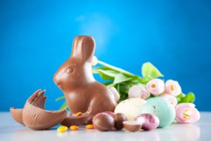 Easter eggs sugar