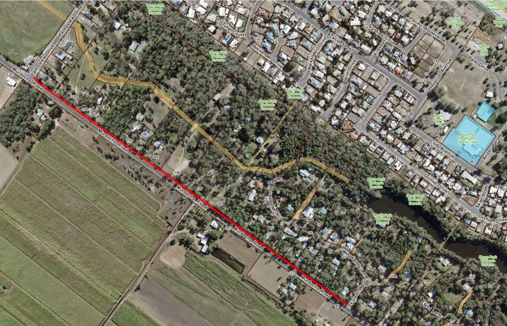 Moore Park Beach pathway