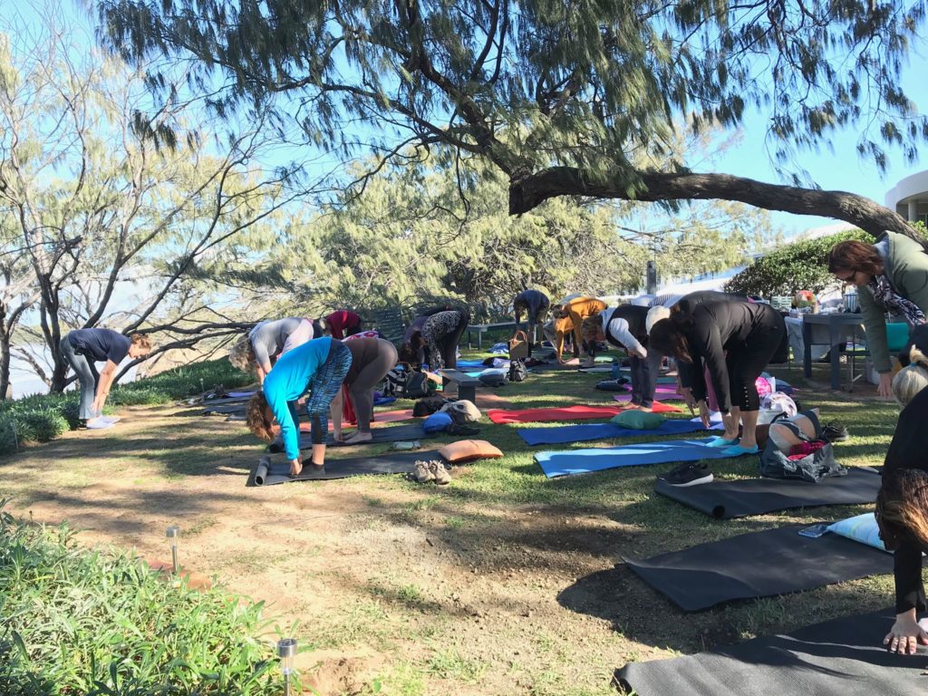 chai yoga at Bargara