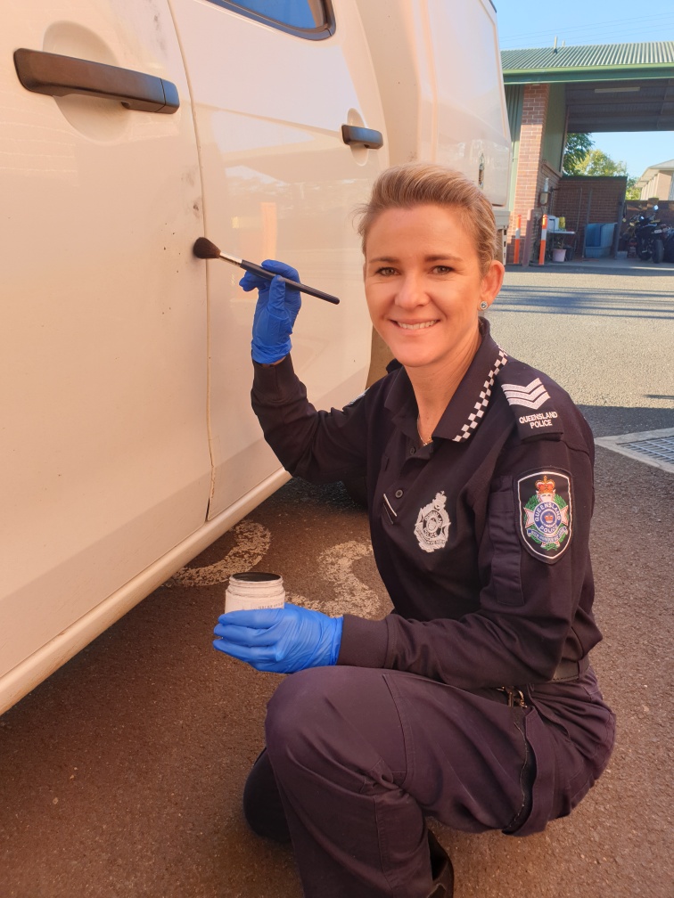  Acting Sergeant Tracy Graham shares her passion for snakes and forensics