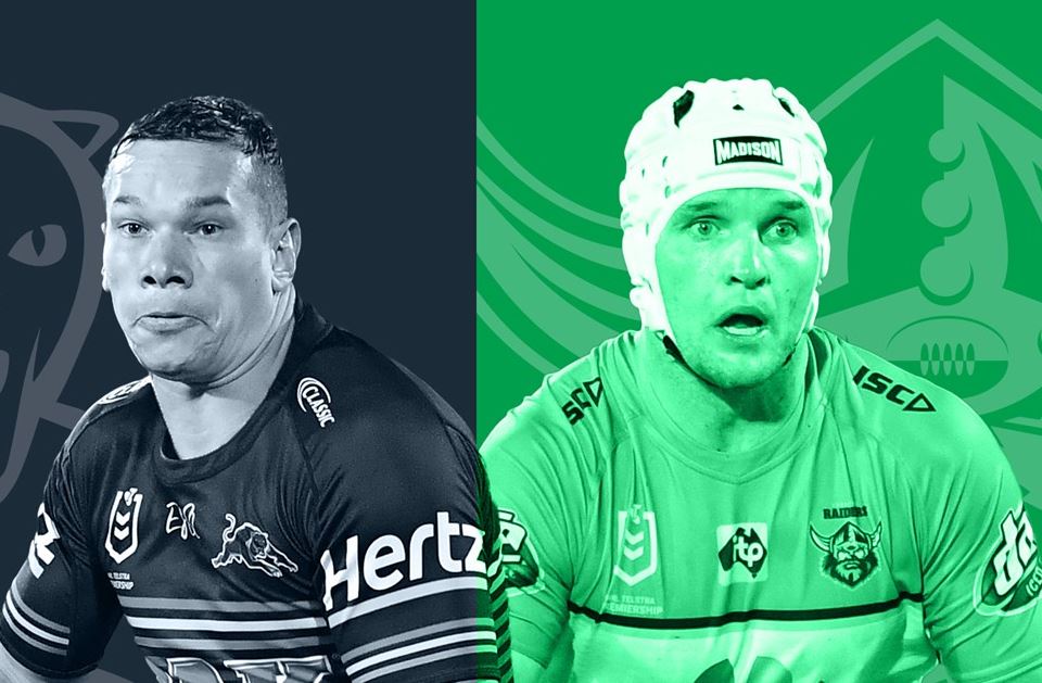 KAUFUSI'S CALL: The Raiders are tipped to end the Panthers' seven match winning streak. Source: nrl.com