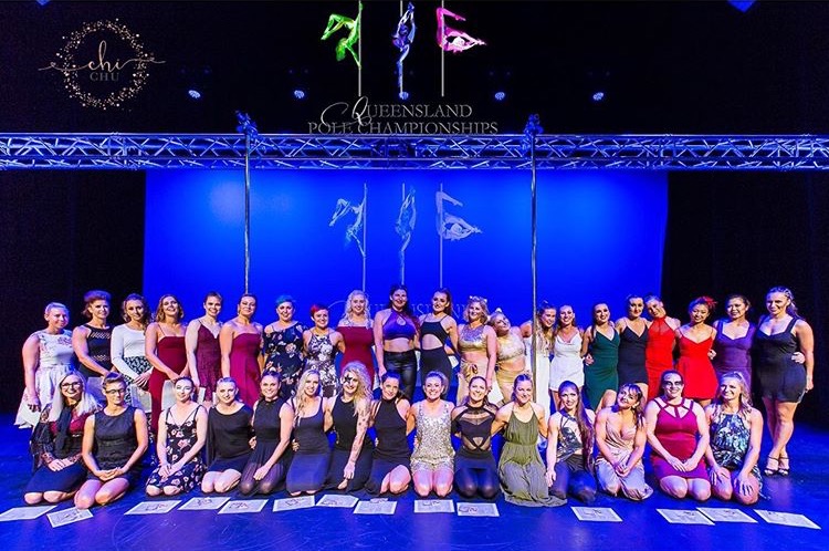 Angela recently competed in the Queensland Pole Championships in Brisbane.