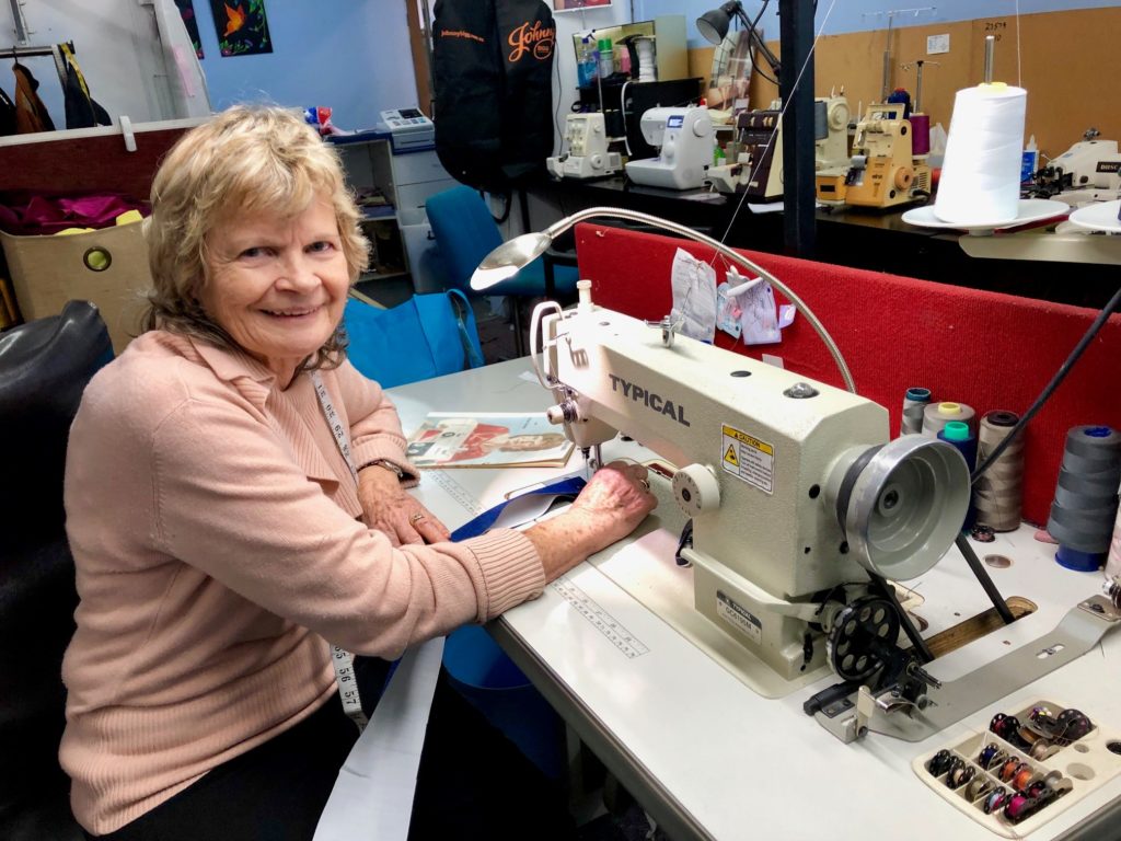 Fran Cooper seamstress