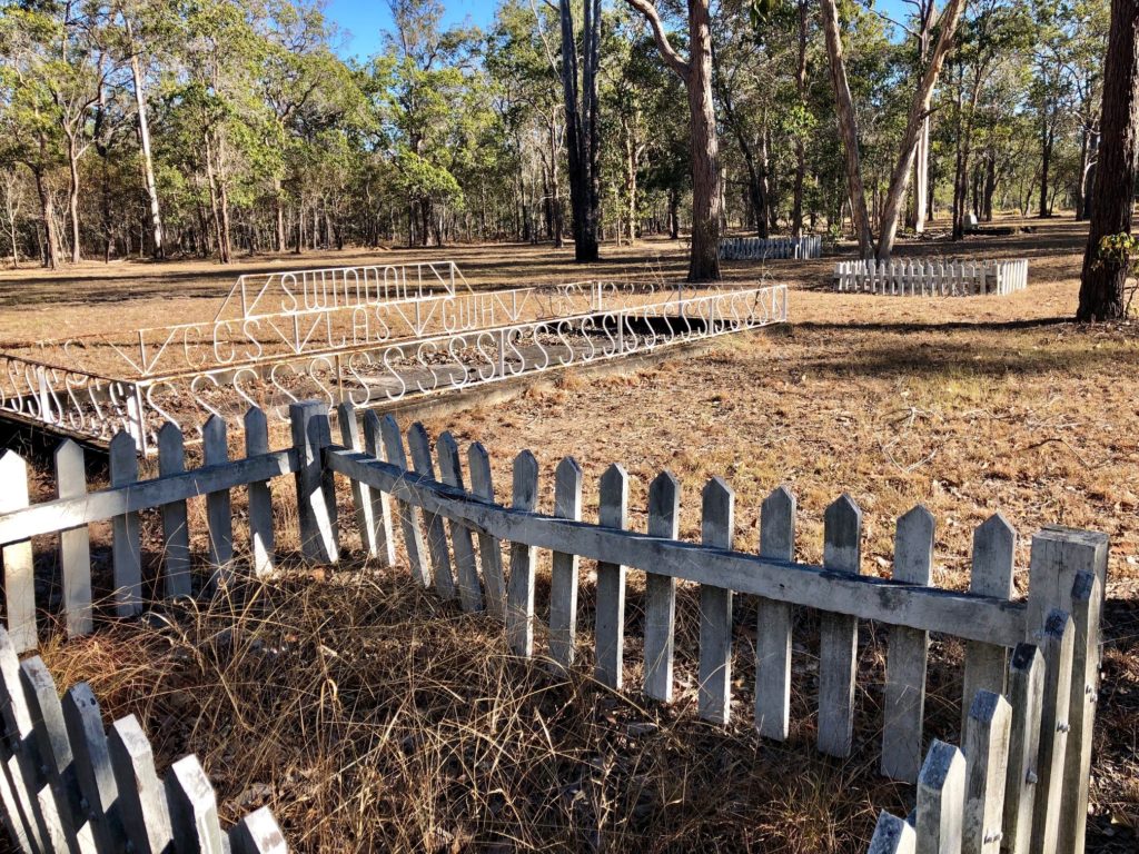Swindall Family plot at South Isis Cemetery
