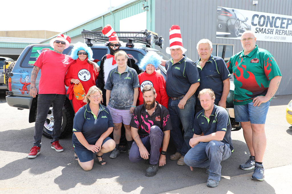 Back Row Left to Right
- Jason Garden, Debbie Knowles, Geoff Knowles, Jayden Pashley, Janice Warton, Michael Morris, Phil Ganley, Geoff Sbresni.
Front Row Left to Right
- Selinda Emery, Darren Bannerman, Daniel Graham