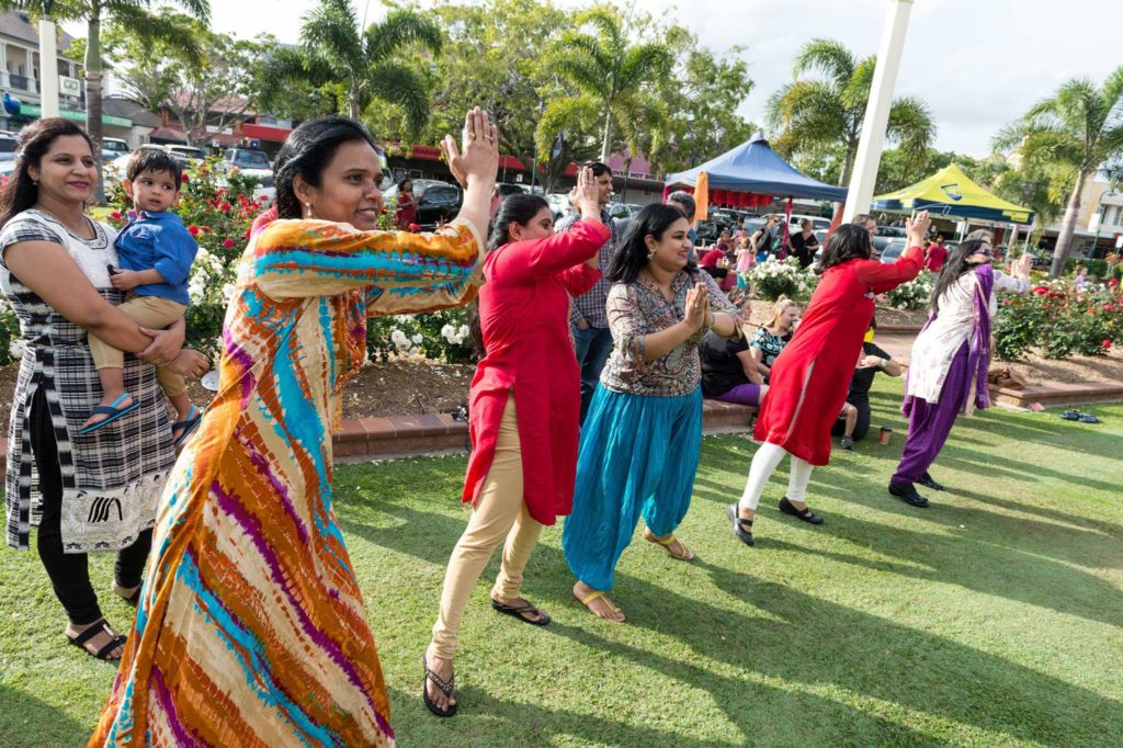 The Bollywood Dance workshop in Buss Park will be part of Confluence Festival again this year, and will also be featured in Bargara.
