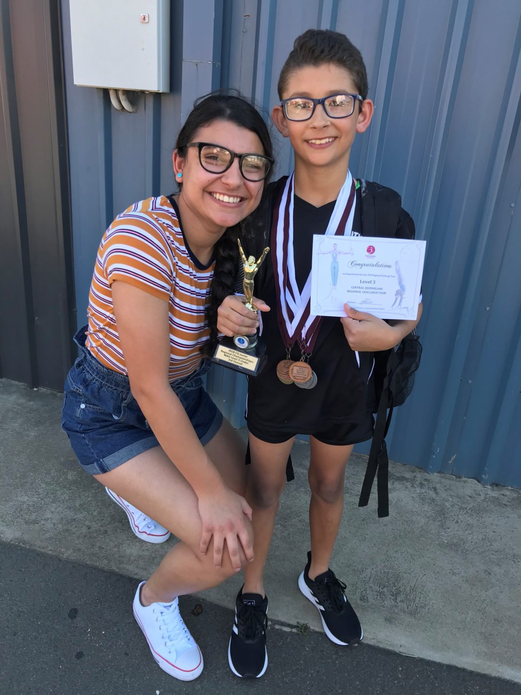 Rayan Miranda Rayan jumps up to third in state for Gymnastics – Bundaberg Now