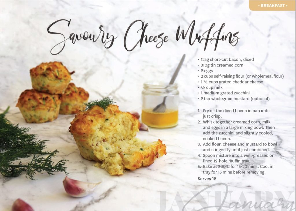 recipe calendar