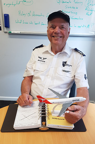 Pascal Lunsford CQUniversity’s Bachelor of Aviation