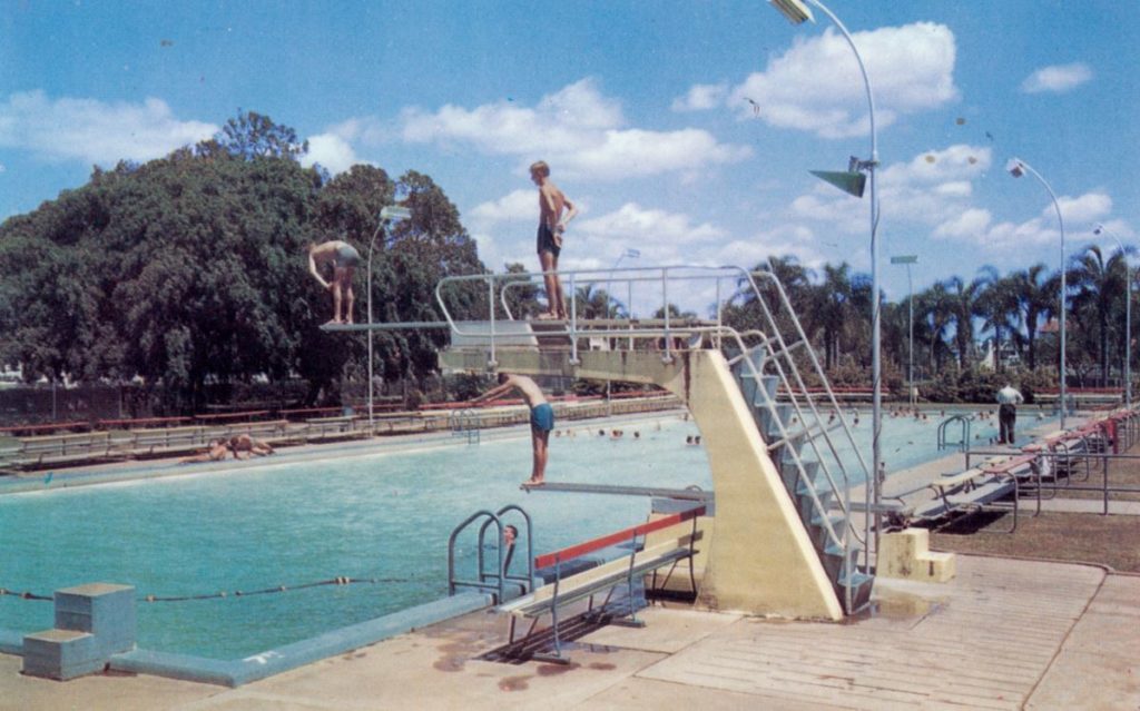 Picture Bundaberg: The Olympic Pool diving board.