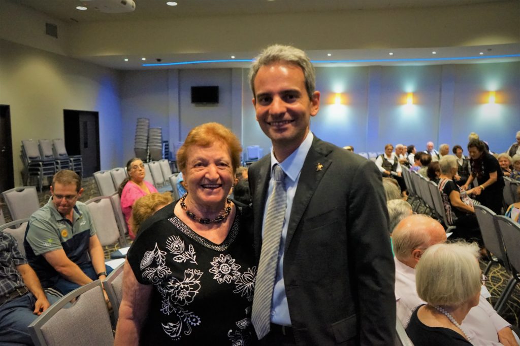 Italian Consul social meeting