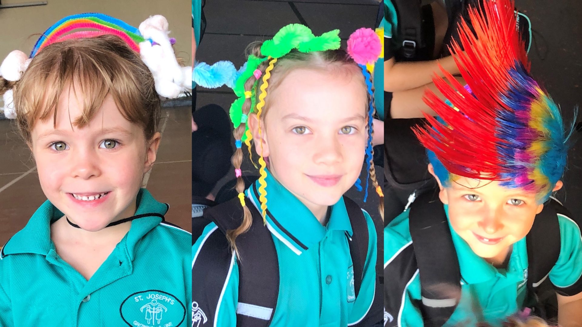 Fun Raisor Hair Crazy hair all the rage for St Joseph's fundraiser β Bundaberg Now