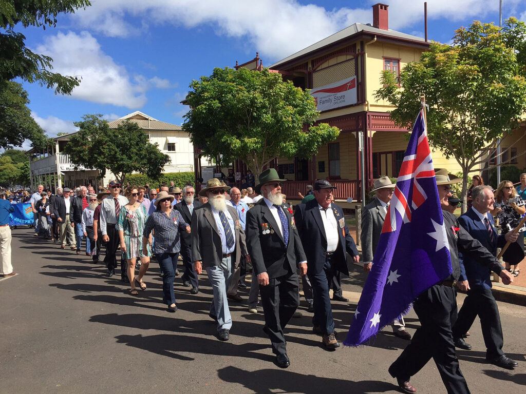 Anzac Day Jock Gardner