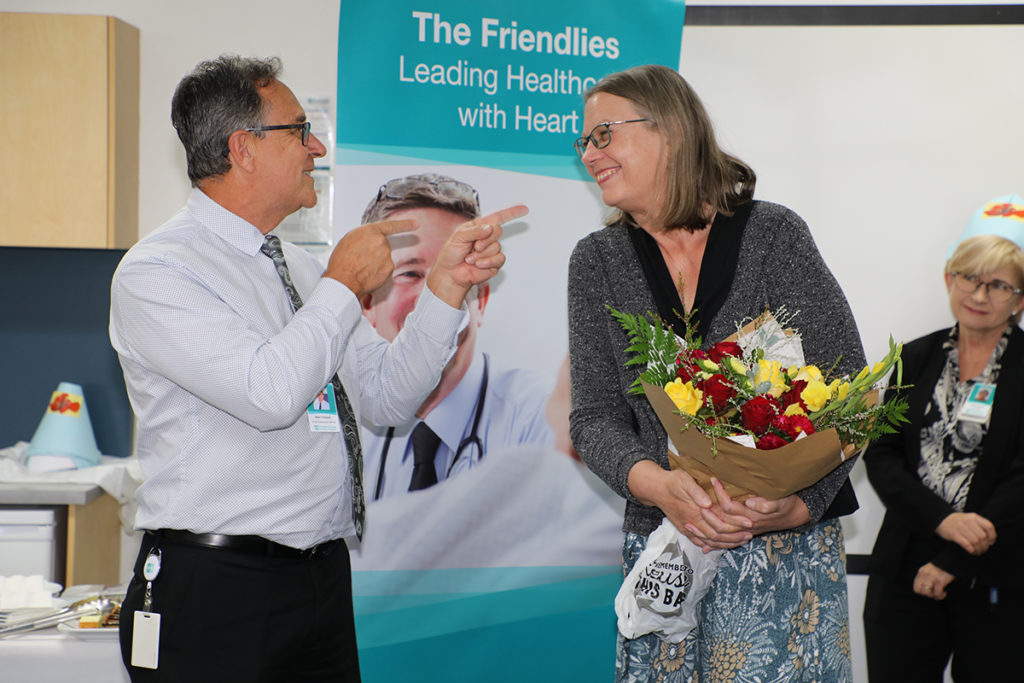 Sue Day and CEO Alan Cooper