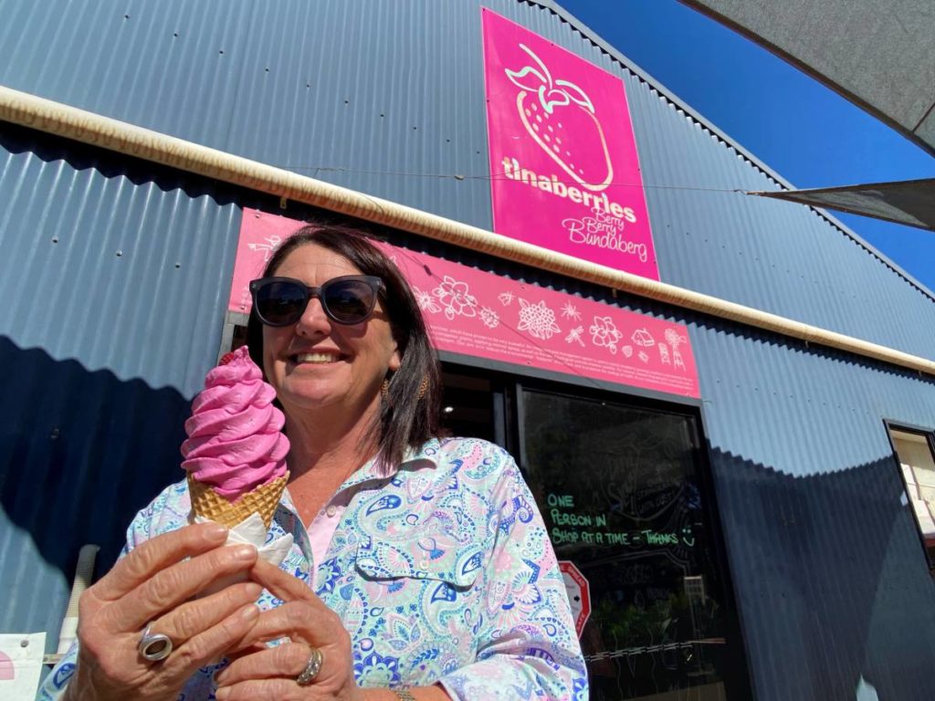 dragon fruit and lime ice cream