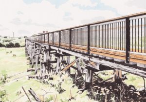 Gin Gin Rail Trail Splitters Creek Bridge