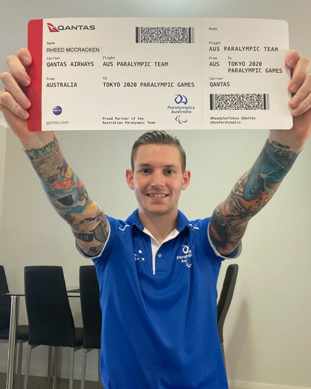 Rheed Qld Rheed McCracken makes Paralympics team – Bundaberg Now