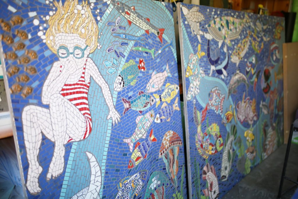 Mosaic panels