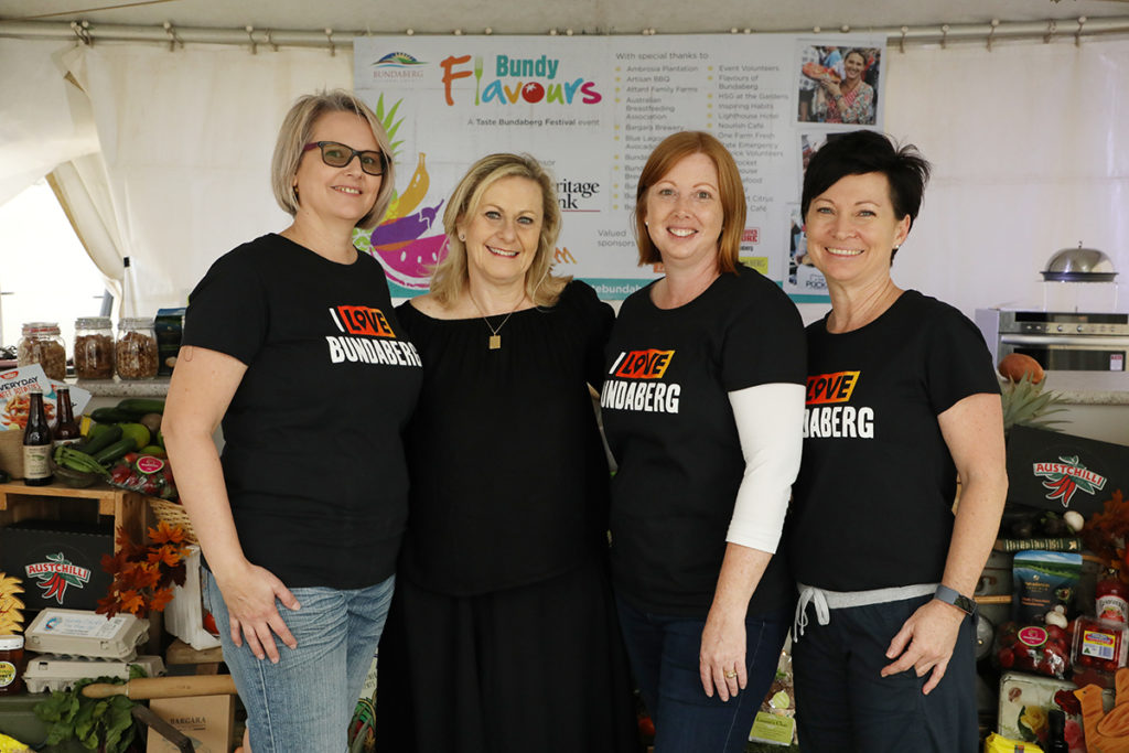 The volunteer team at Bundy Flavours