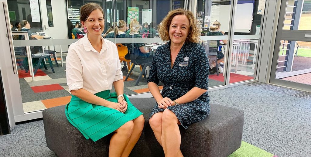 St Luke’s Anglican School teachers, Natasha Johnson and Jo Harris