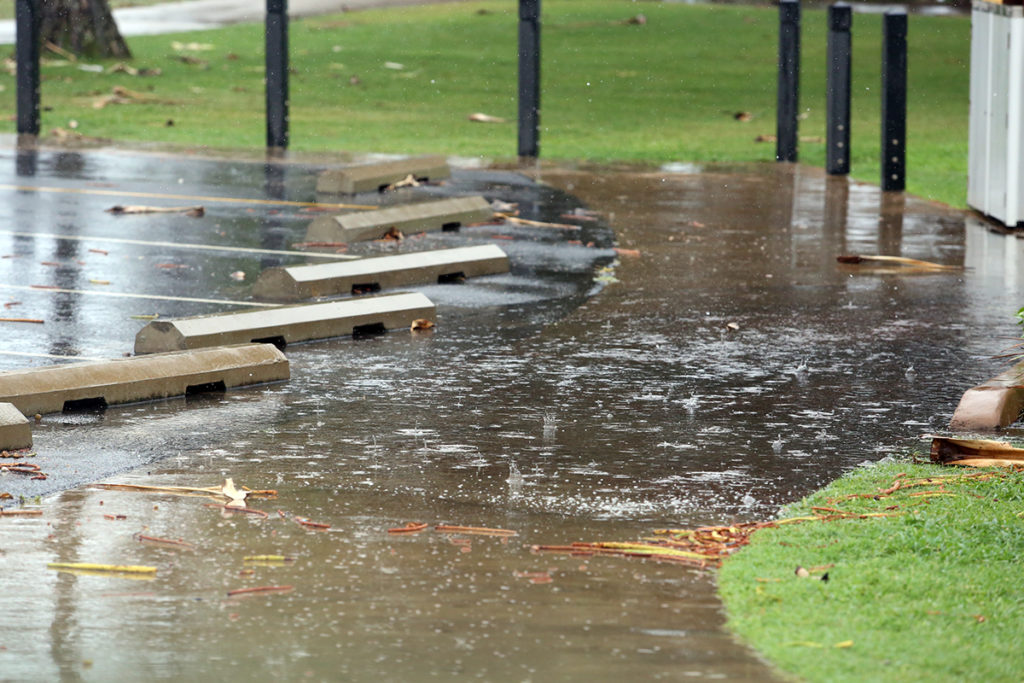 December rain