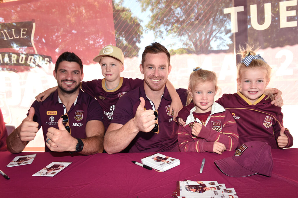 Maroons fan day