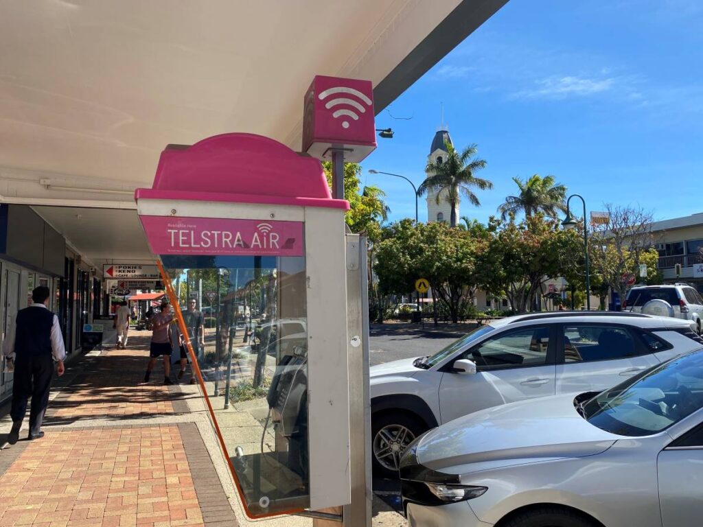 Telstra payphones
