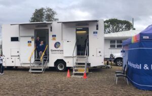 covid vaccination van