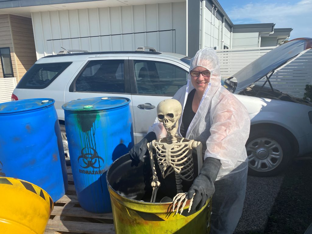 Heininger Halloween house