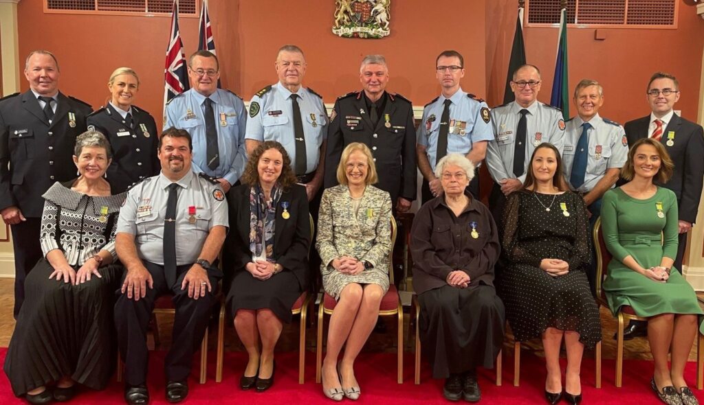 Bravery Medal paramedic