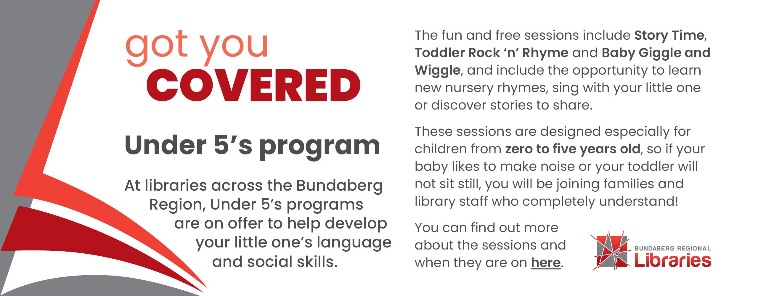 Got You Covered library column