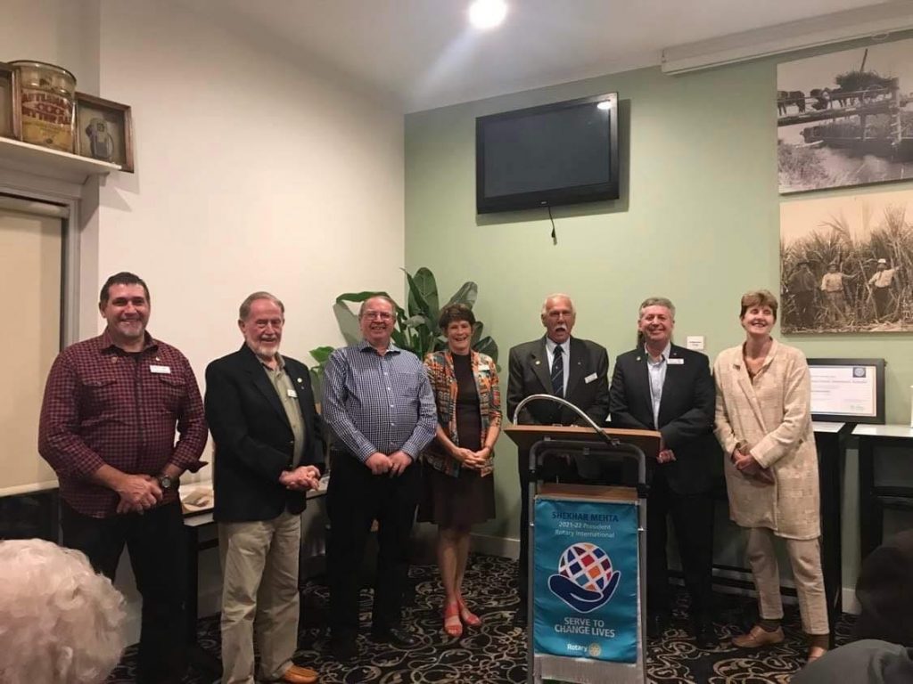 Rotary members award