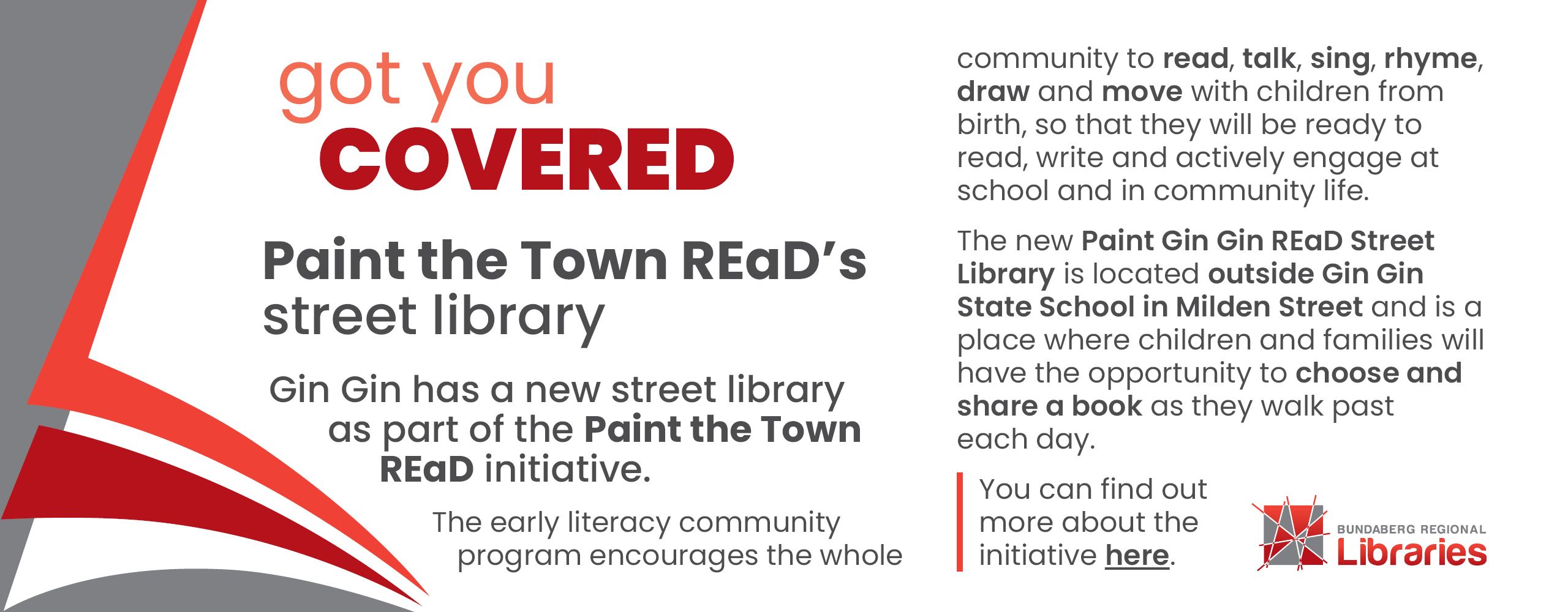 Got You Covered library column