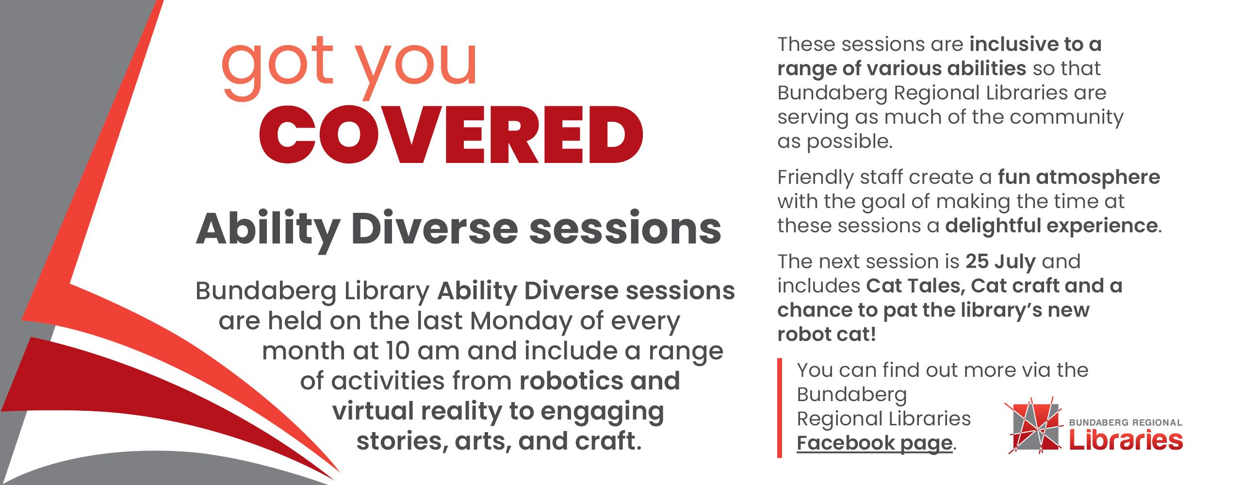 Got You Covered library column