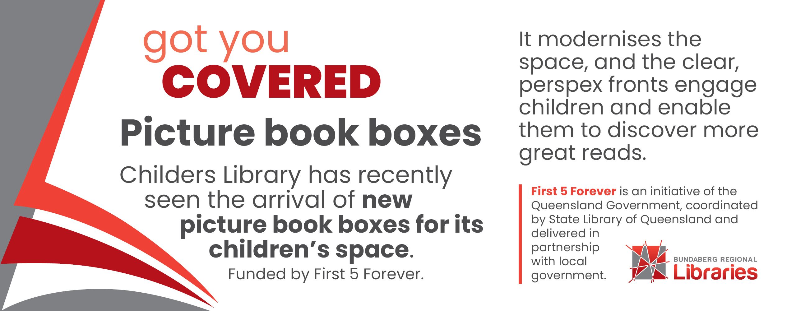 Got You Covered library column