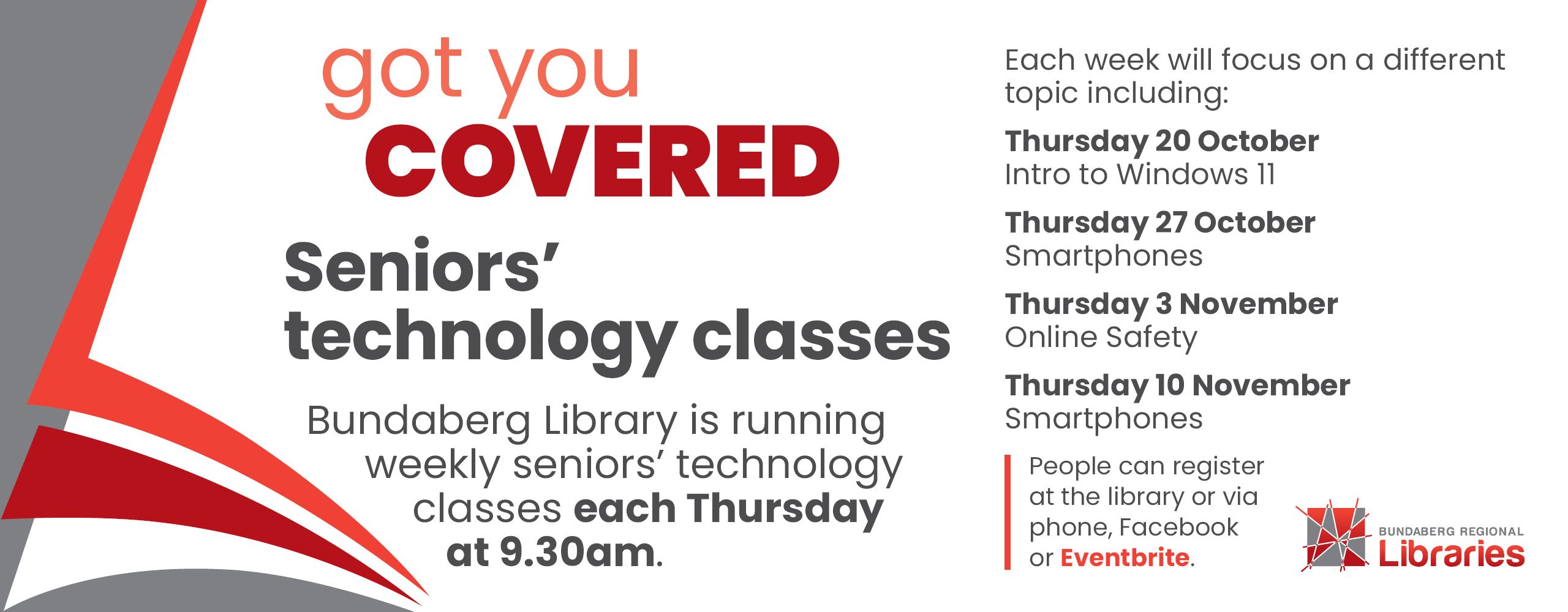 Got You Covered library column