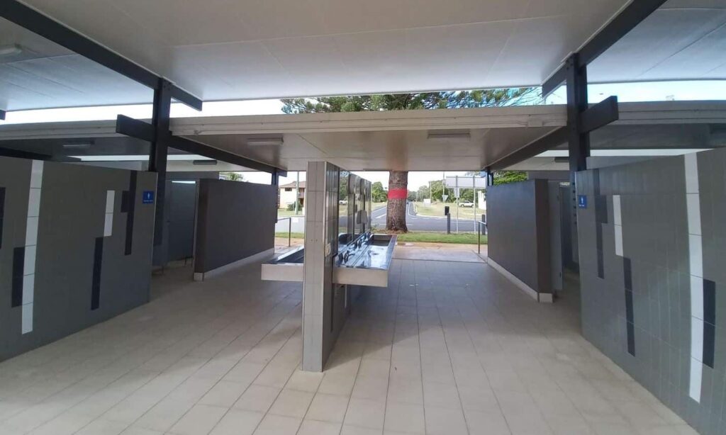 Woodgate toilet block