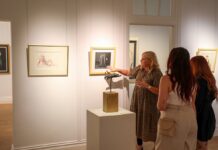 Female focus at Femminile art exhibition Femminile art exhibition