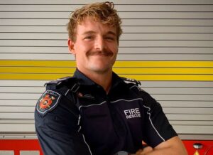Jack Battleday Australian Firefighter Rugby League Anzac Day NRL match
