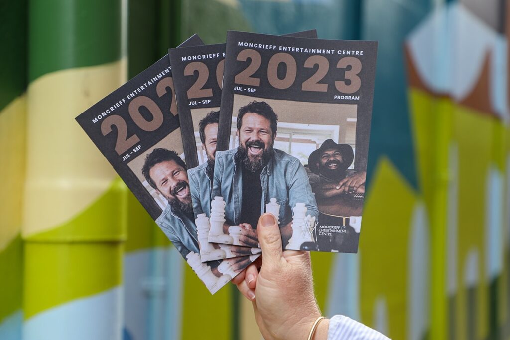 What's on at the Moncrieff Program July September