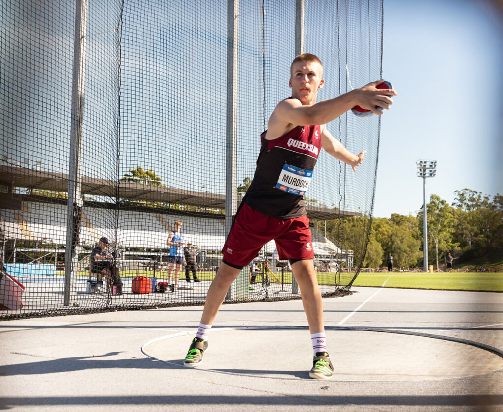 records athletics Jonty Murdoch