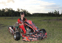 Ruby a Speed Queen on race track Ruby speed queens