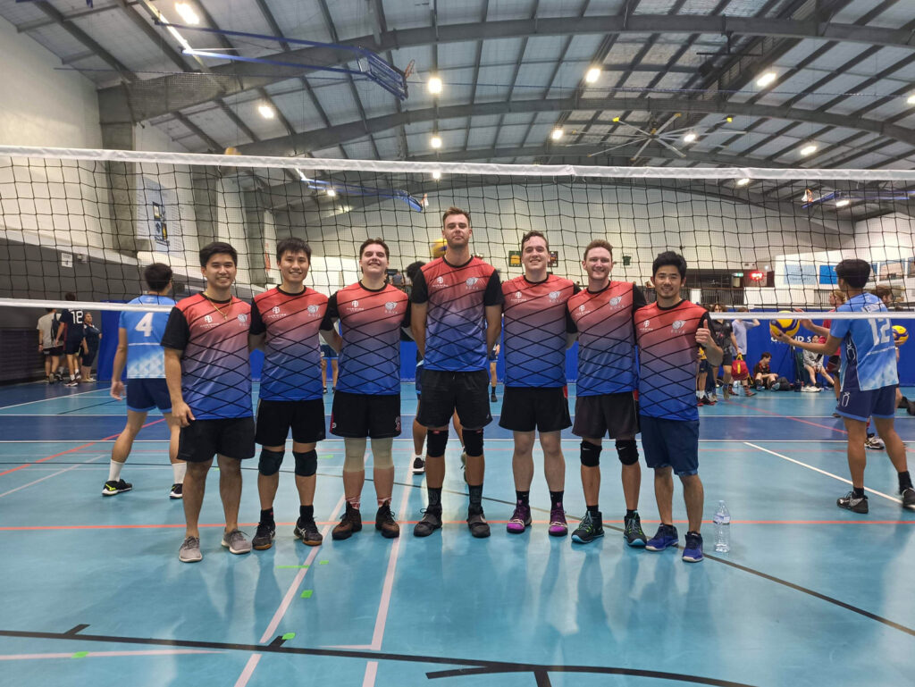 Bundaberg Volleyball players.