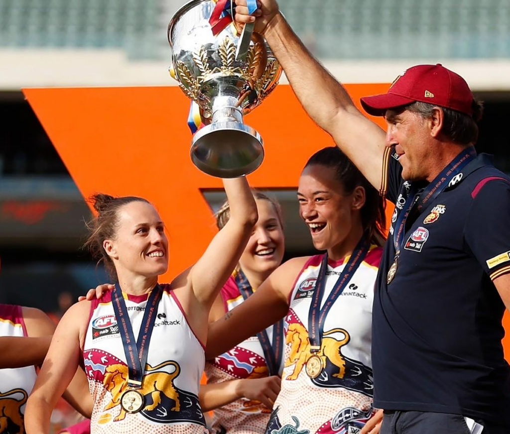 AFLW trailblazer Emma Zielke Keep Walking Boldly