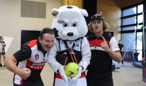 The popular sport, health and fitness show, Move it Expo is returning in 2024. Brothers Bulldogs at last year's event.