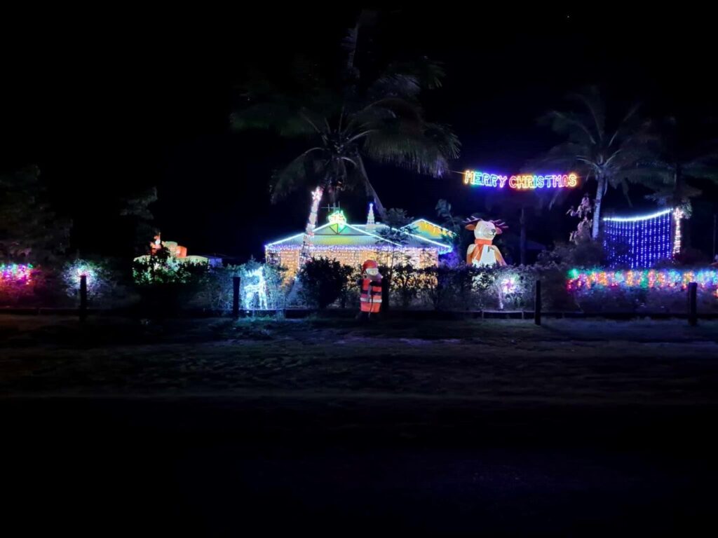 Christmas light displays