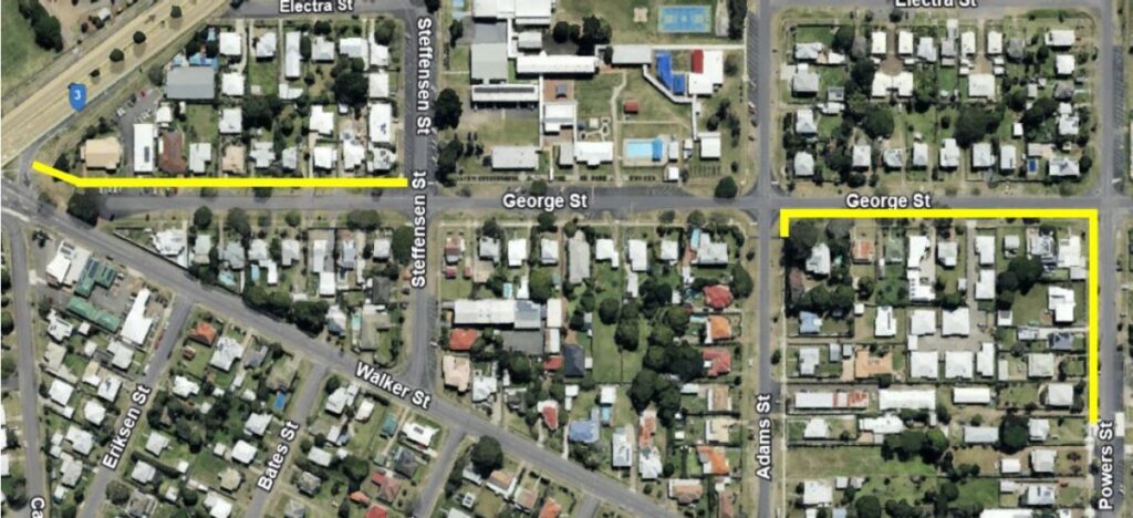 George Street footpath