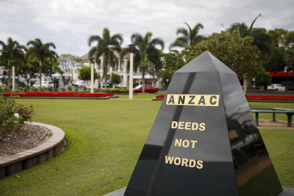 Mayor Helen Blackburn addressed the community during the Civic Service, commemorating those who have served in defence of Australia.